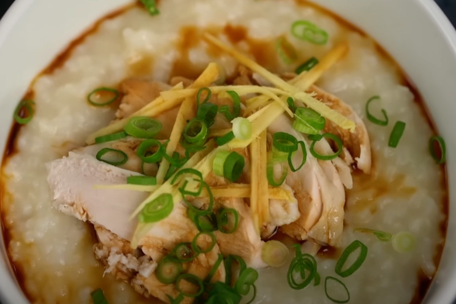 Chicken congee recipe